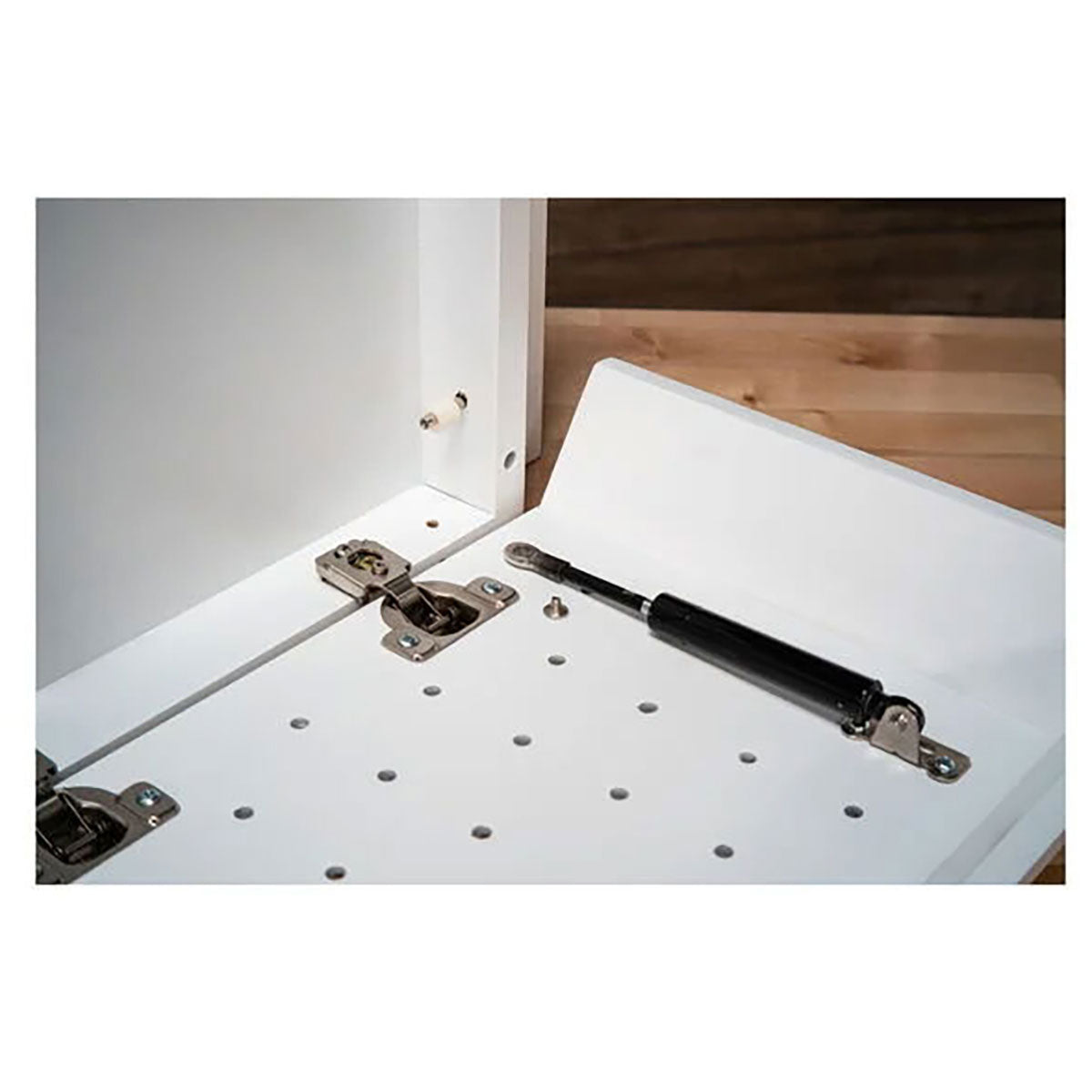 Lockdown In Plain Sight Shelf with Discreet Design, Easy Magnetic Access, Customizable Compartment and PUCK Integration for Home, Business and Security