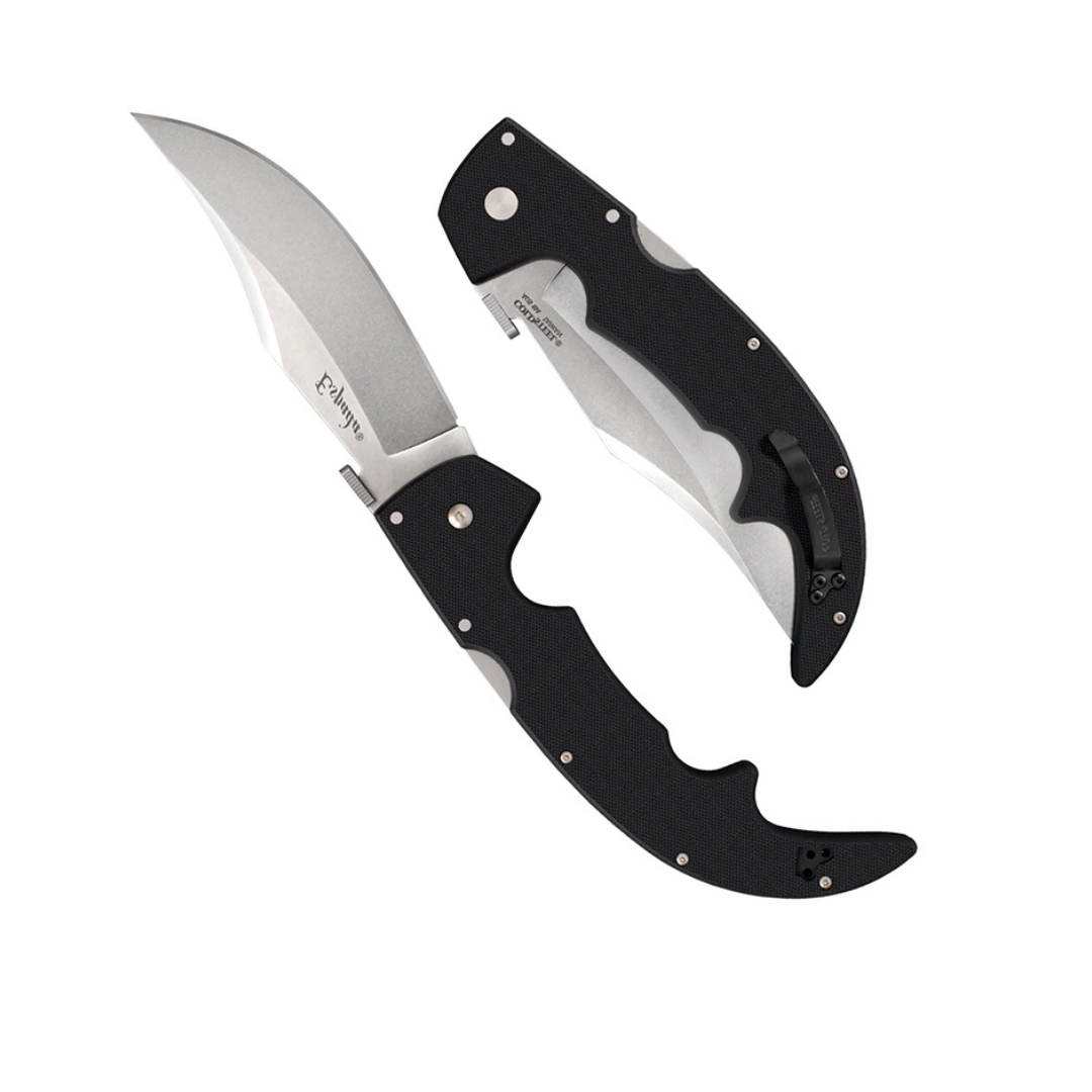 Cold Steel Espada Series Folding Knife with Tri-Ad Lock and Pocket Clip, G-10 Espada Large