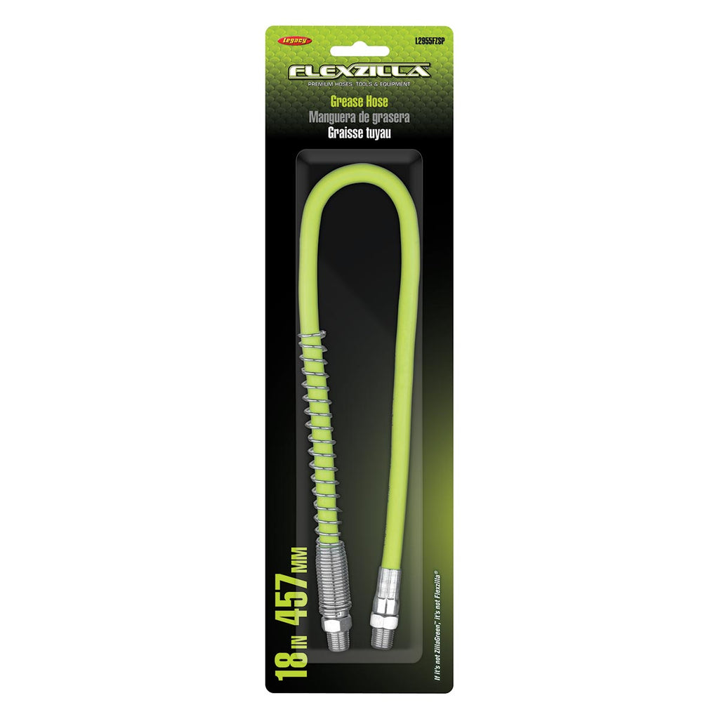 Flexzilla Grease Hose with Spring Guard 18 in. x 1/8 in. - L2955FZSP