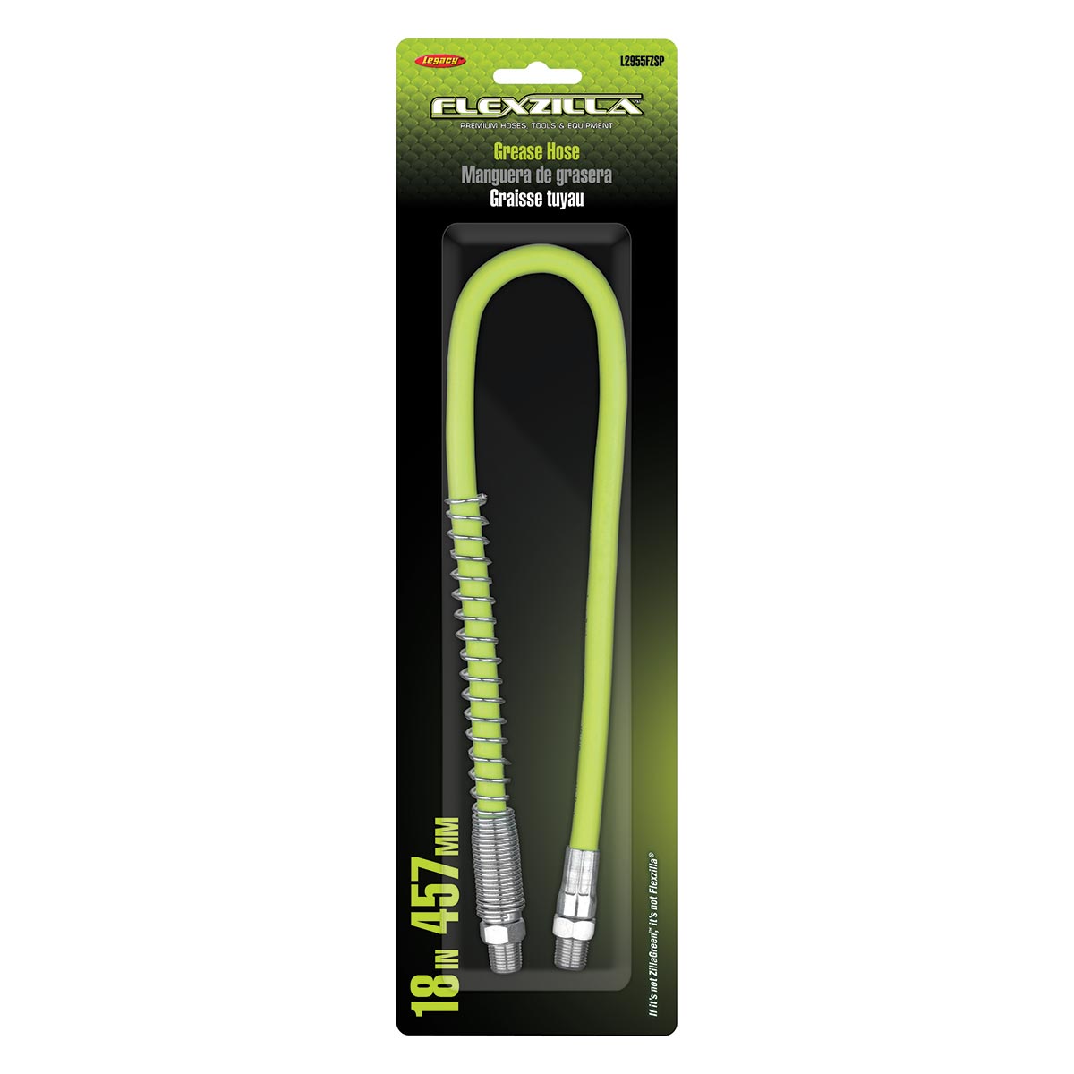Flexzilla Grease Hose with Spring Guard 18 in. x 1/8 in. - L2955FZSP