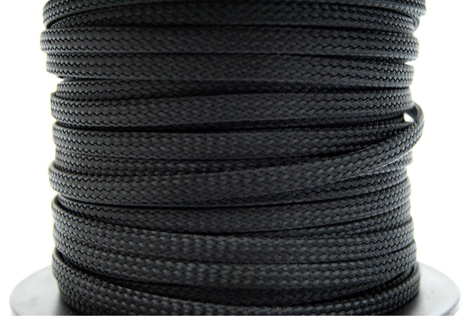 Audiopipe ISBR6M100BK Installation Solution Expandable Braided Sleeve Black 1/4