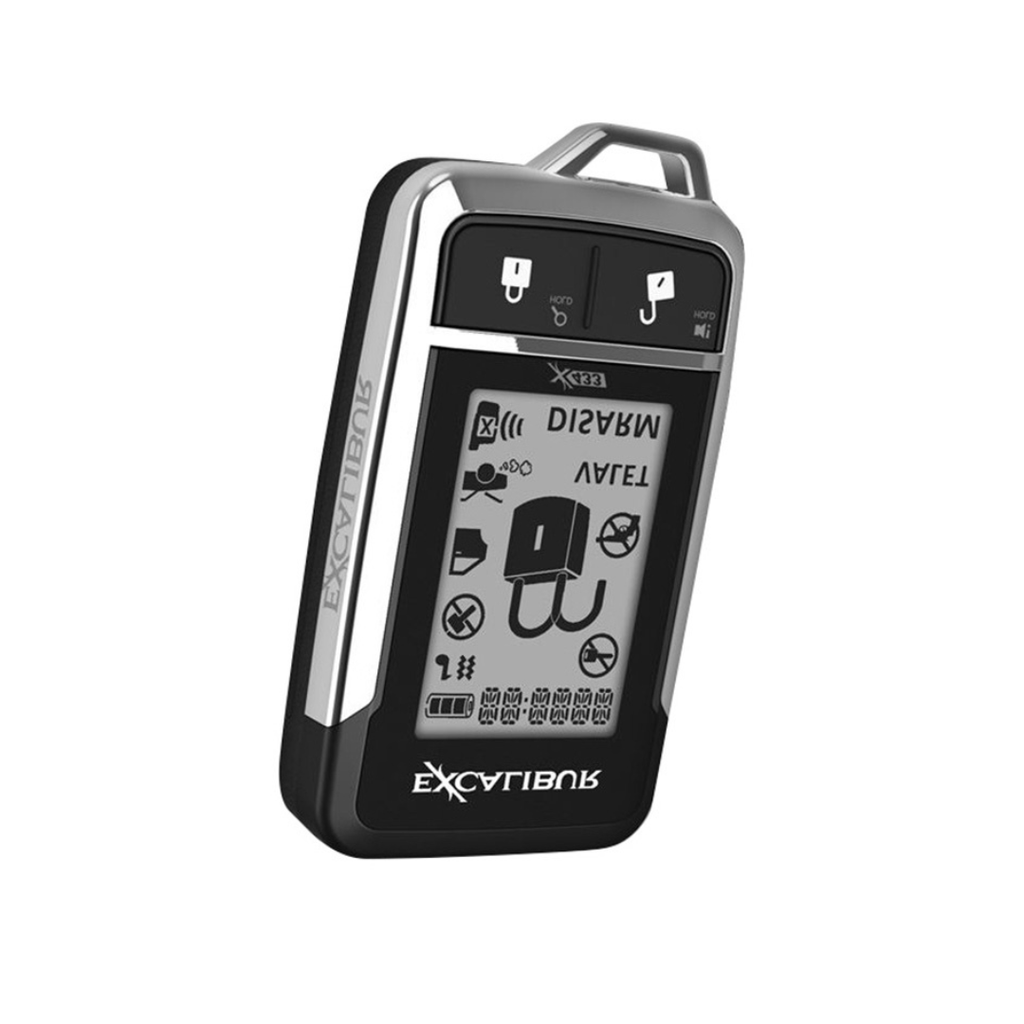 Excalibur 151003E 2-Way LCD Remote Transmitter – Compatible with AL18703DB Car Alarm System