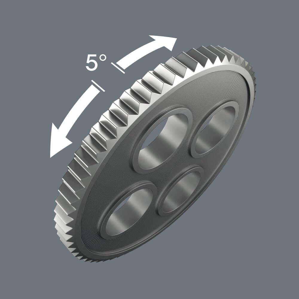 Wera 1/4” Drive – 72 Teeth 6″ Speed Ratchet
