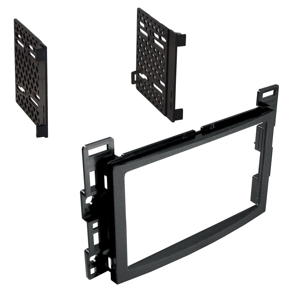 American International GMK352 2004-2008 Chevy/Pontiac Double DIN Dash Kit, BLACK, 15 Inch x 8.5 Inch x 1 Inch