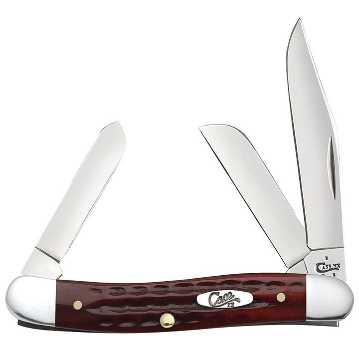 W.R. Case & Sons Cutlery Knife, SS Pocket Worn Old RED