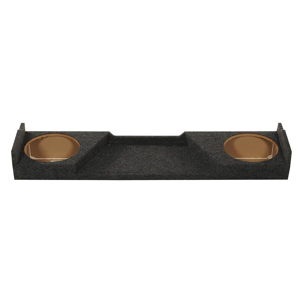 Rockville REC30 Dual 12" Subwoofer Box Enclosure, Downfire Design, High-Grade MDF, Charcoal Carpet, Custom-Fit, Durable Build, for 07-13 GMC/Chevy Xcab High-Trans