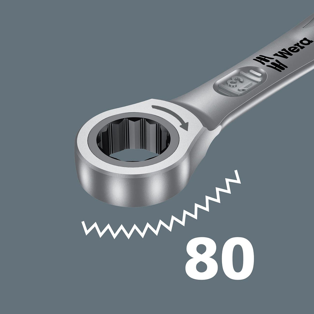 Wera SAE Ratcheting Combination Wrench – 3/8″ 05073281001