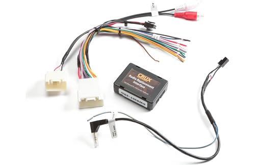 Crux Interfacting Solutions SWRMT-39N | Radio Replacement w/SWC Retention for Select 2008-2019 Mitsu_bishi Vehicles