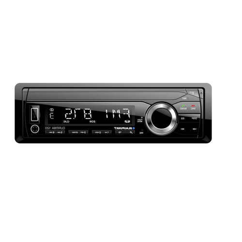 Blaupunkt CURITIBA120 Mechless AM/FM Car Stereo – Bluetooth, USB Input, Fixed Face Receiver