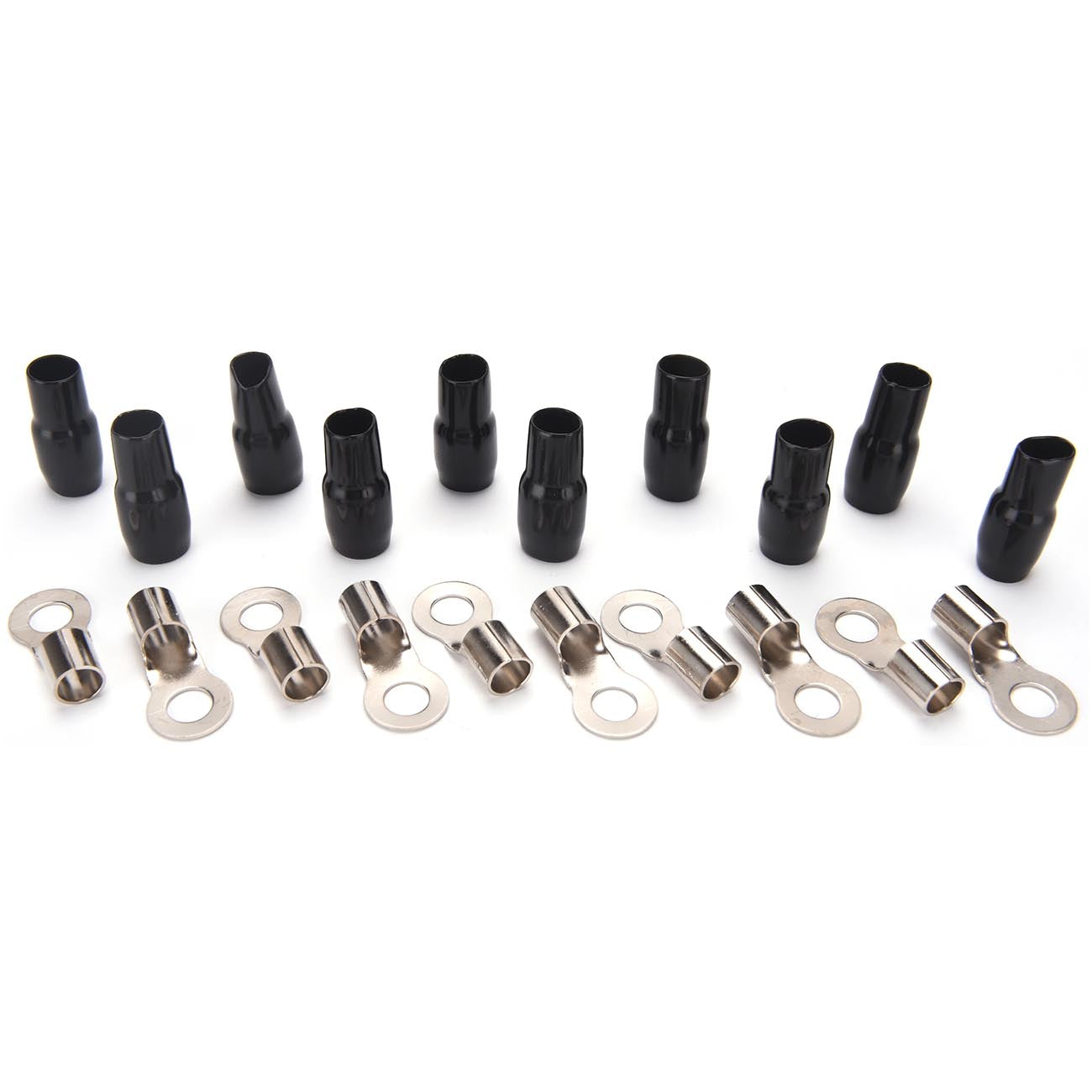 Orion Cobalt RT4B Wire Lugs Ring Terminal 10pcs 4 Gauge AWG - 5/16" Stud Car Audio | Battery Cable Lug, Auto Parts, Automotive, Marine, Motorcycle, Trucks, RV - Black