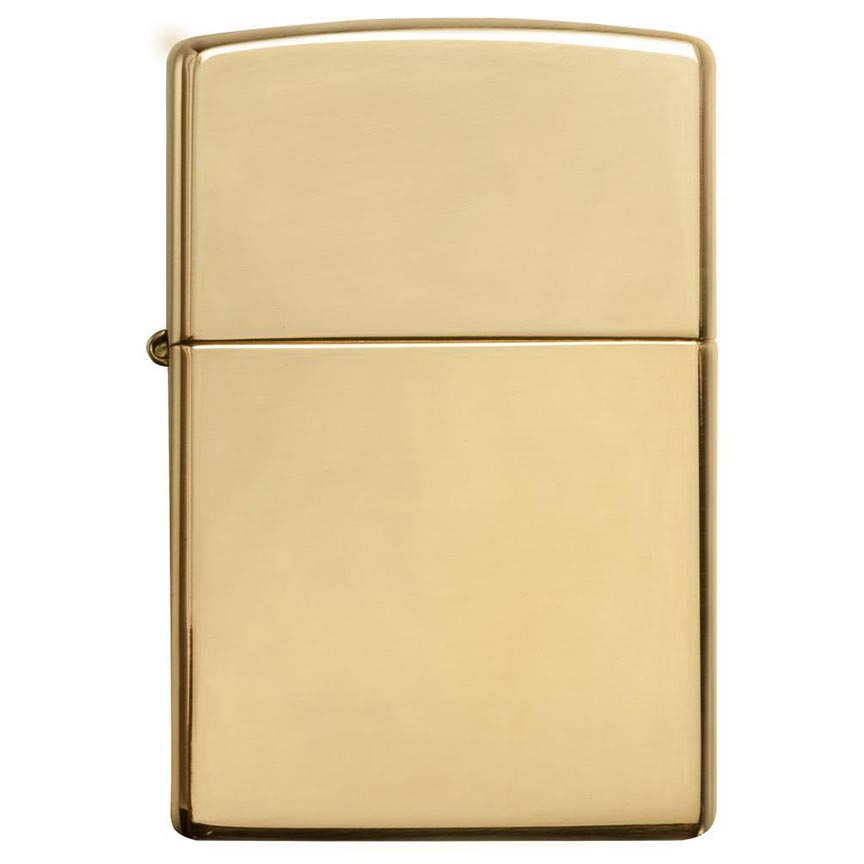Zippo Classic High Polish Brass Pocket Lighter
