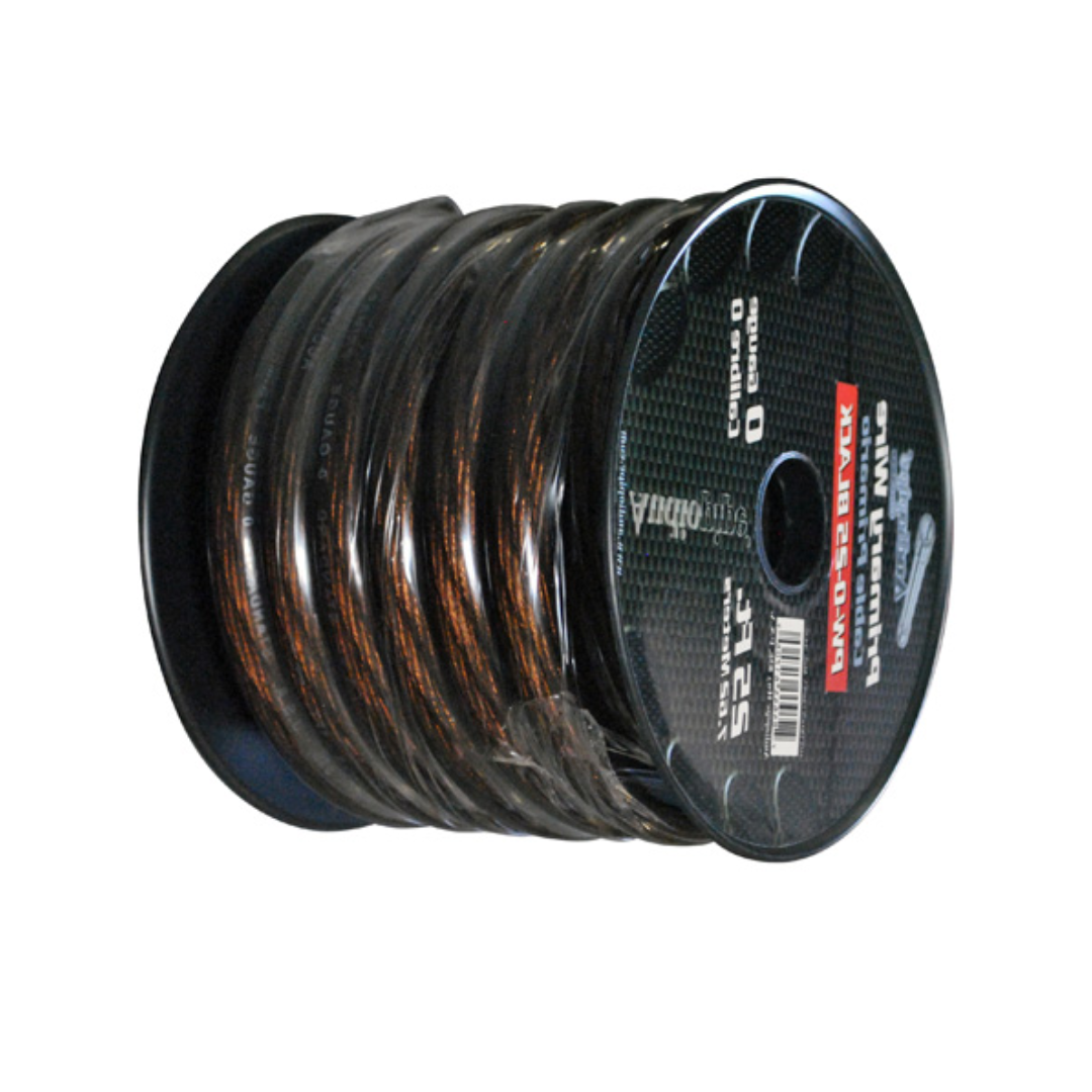 Audiopipe PW025BK Power Wire Audiopipe 0ga. 25 Black