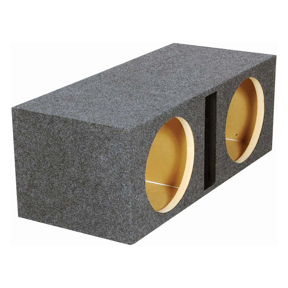 Qpower QHD212V Dual 12 Hole Vented 1 Mdf