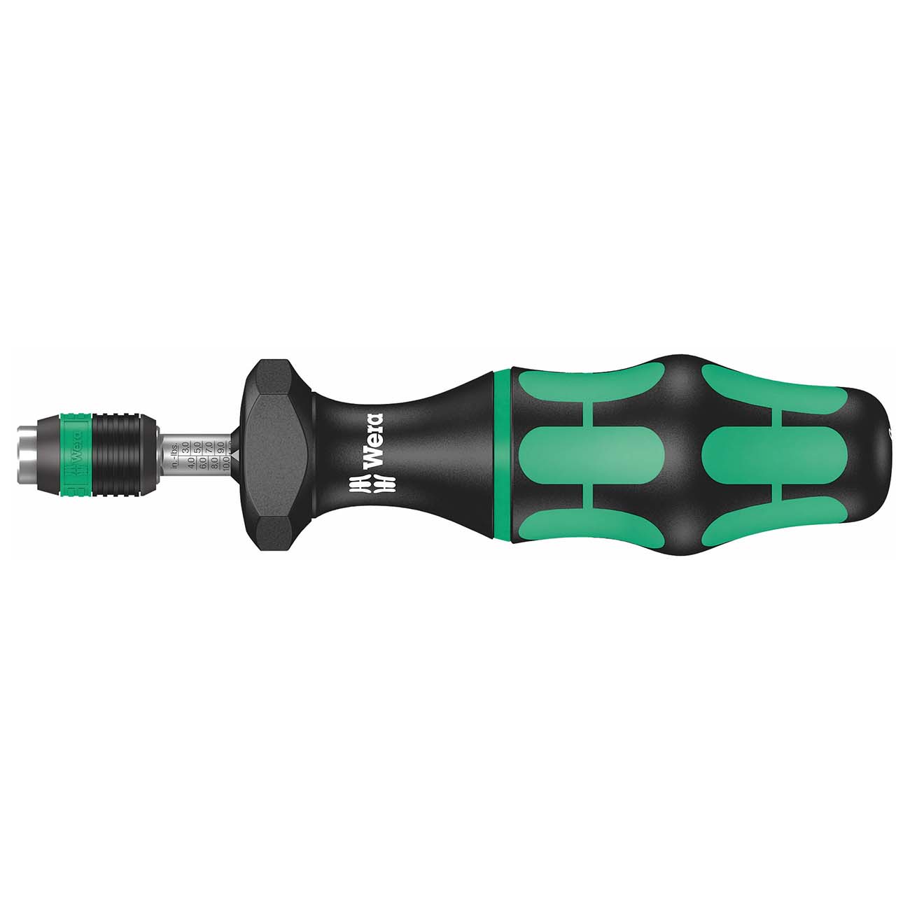 Wera 05074711001 Kraftform 7446 Hexagon Torque Screwdriver, 1/4" Head, 11.0-29.0"/lbs Variable Torque Adjustment Range