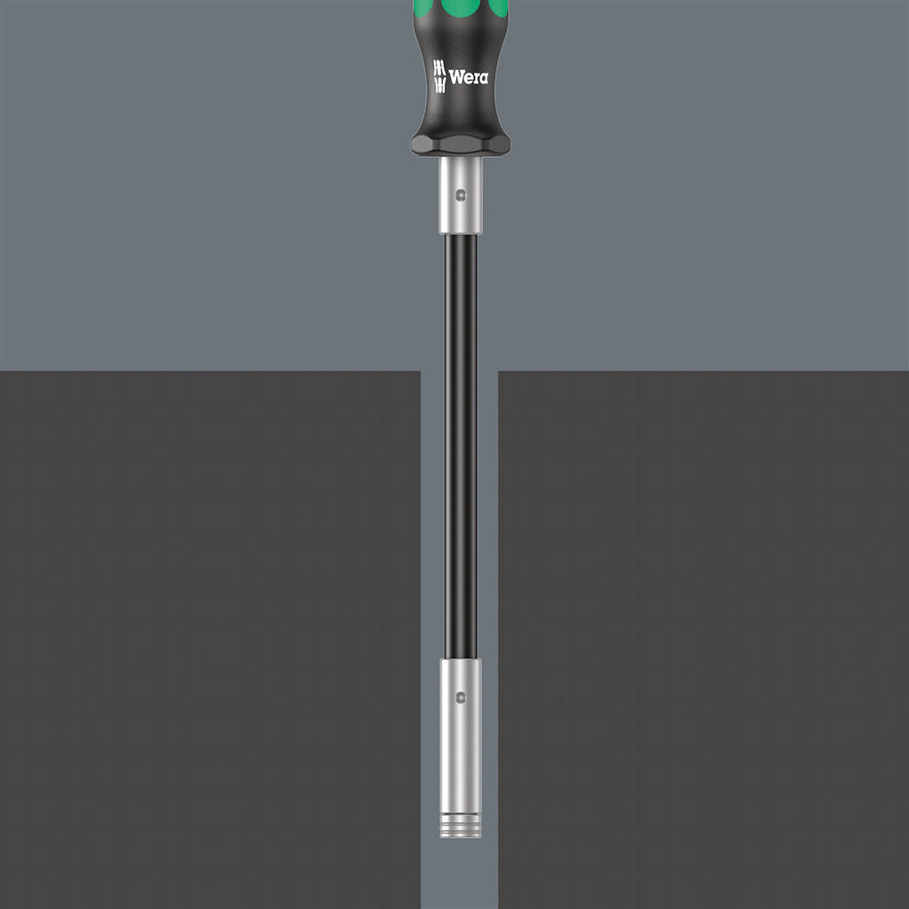 Wera 05028160001 Flexible Shaft Bitholding Screwdriver for 1/4″ Bits