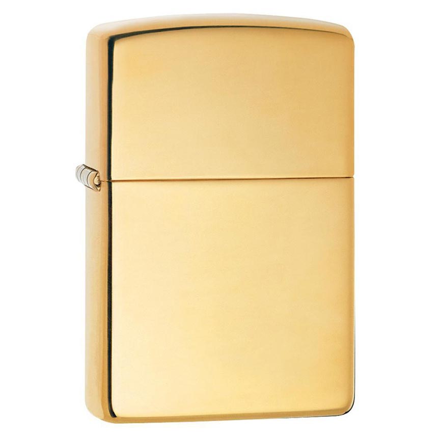 Zippo Classic High Polish Brass Pocket Lighter
