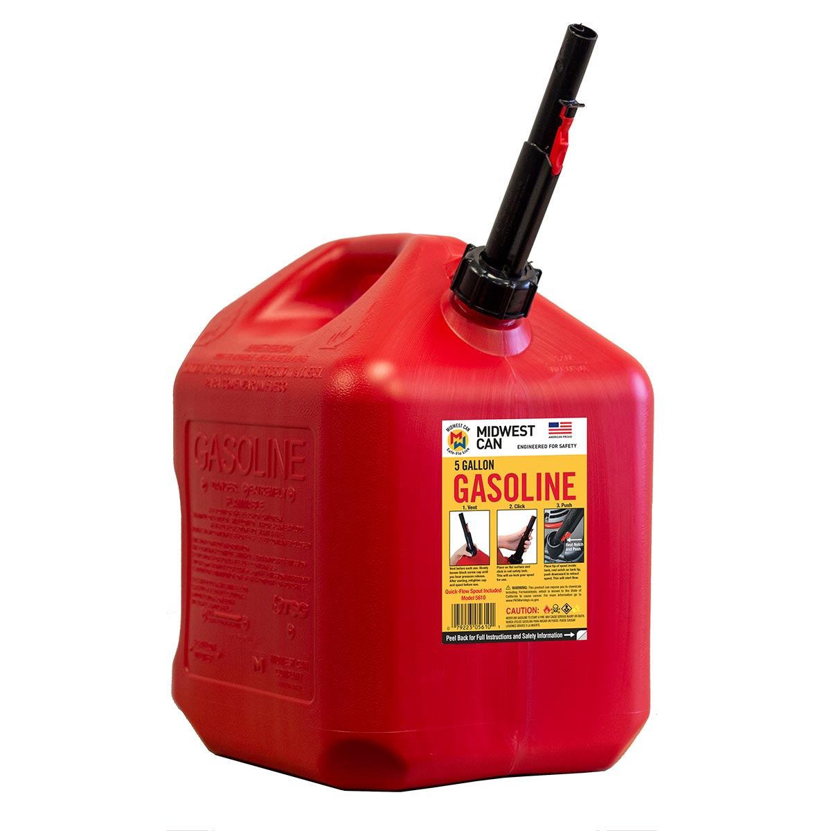 5610 Gas Can, 5-Gallons - Quantity 4848