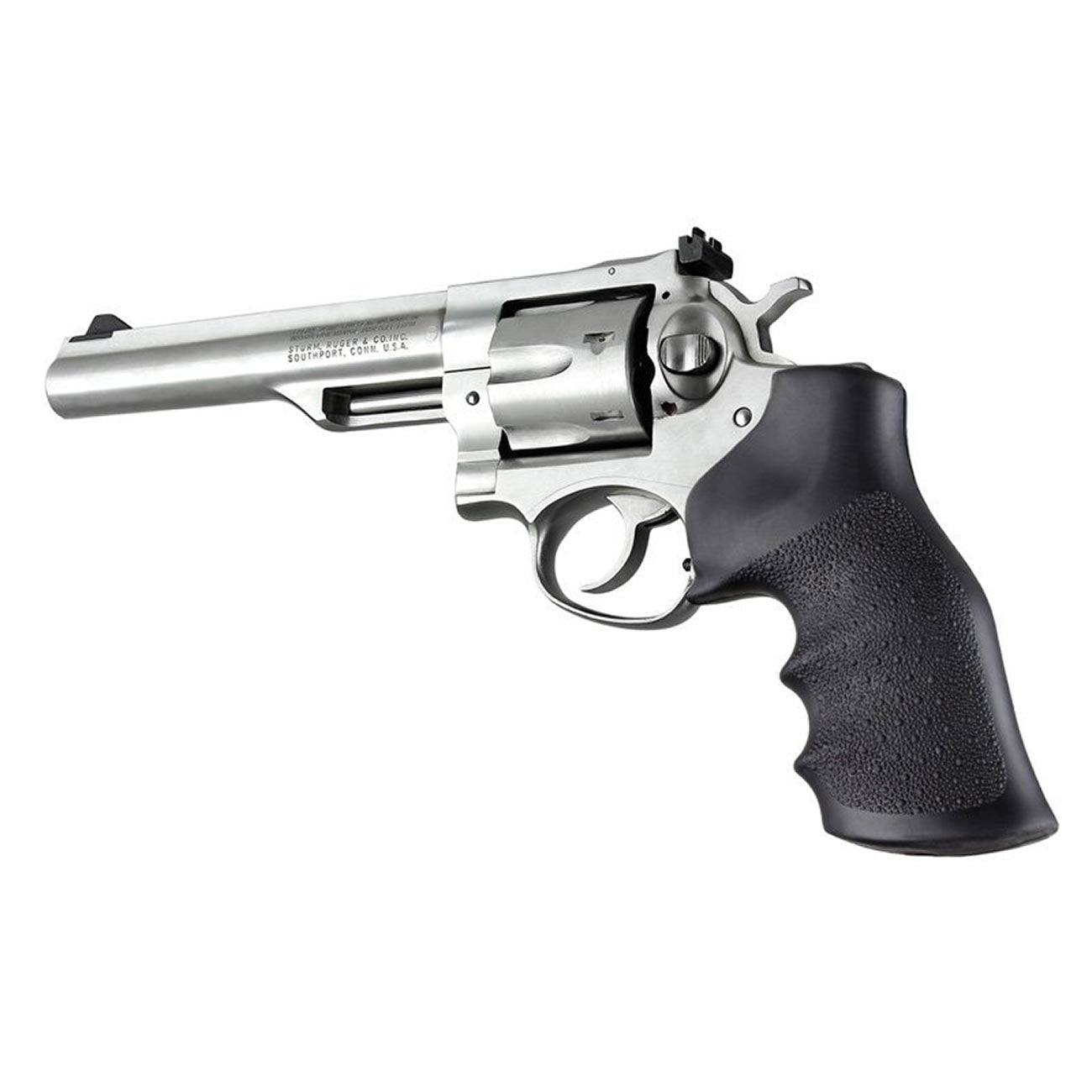 HOGUE 80000 Rubber Grip for Ruger, GP100 Super Redhawk, Black