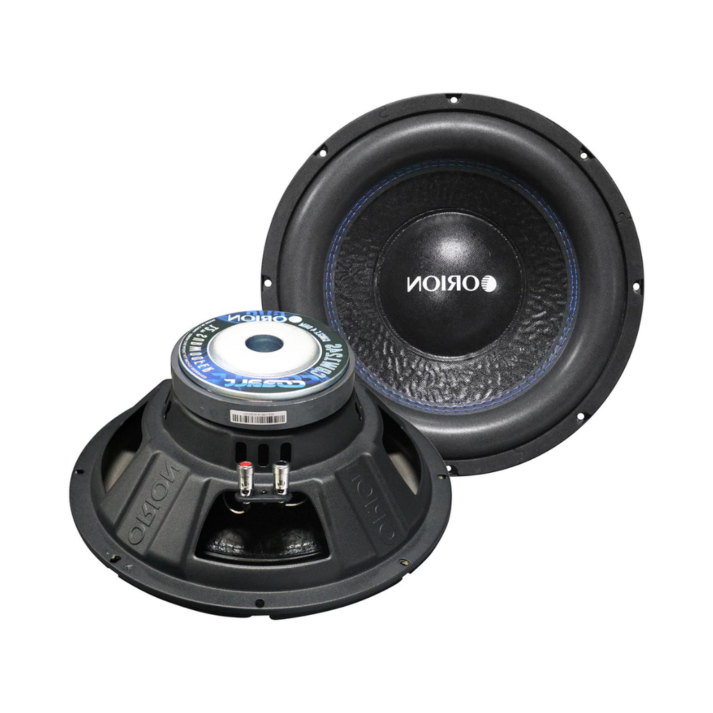 ORION CBW124S Cobalt Series 12” Car Subwoofer, 1600W Max Power, 400W RMS, Single 4 Ohm, 2” OFC Voice Coil, UV Coated Cone, Foam Surround – Reliable Subwoofer for Car Audio Systems & Sub Boxes
