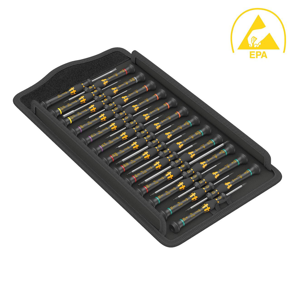 Wera Micro Precision ESD Safe Big-Pack (25 Piece)