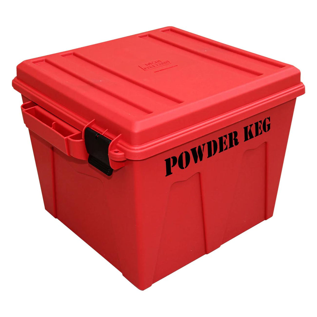 MTM PK12 Reloading Powder Storage Container, Powder Keg, USA Made, Red