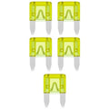 Audiopipe AST20A Ast Fuse 20amp 25 Pack Mini Blade; Blister Pack Audiopipe
