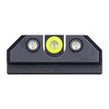 Night Fision Tritium Night Sight Set for CZ USA P-10 C/F - Yellow Front Ring, U Notch Black Rear Rings