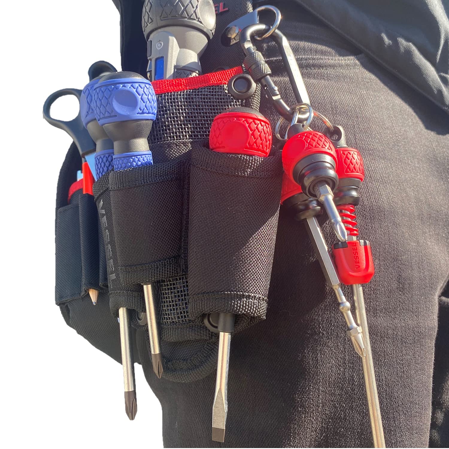 VESSEL - BALL GRIP Carrying Bit Holder No.QB-22KU
