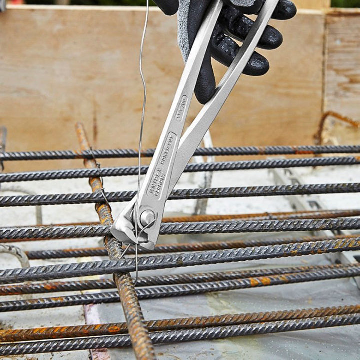 KNIPEX 9914300 High Leverage Concreters’ Nippers – 12″ High‑Leverage Wire Twisting & Cutting Tool