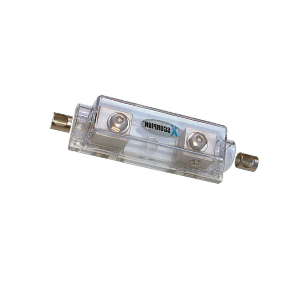 XScorpion ANL2010P ANL Inline Fuse Holder Platinum Finish Car Audio