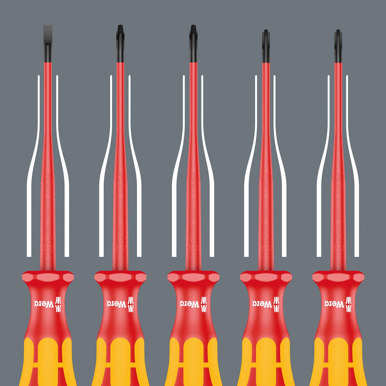 100 is/7 Set 2 Screwdriver Set Plus Series 100. Partly 7PCS