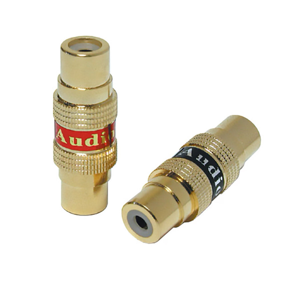 Audiopipe Q119 Rca Coupler Female Audiopipe Pair