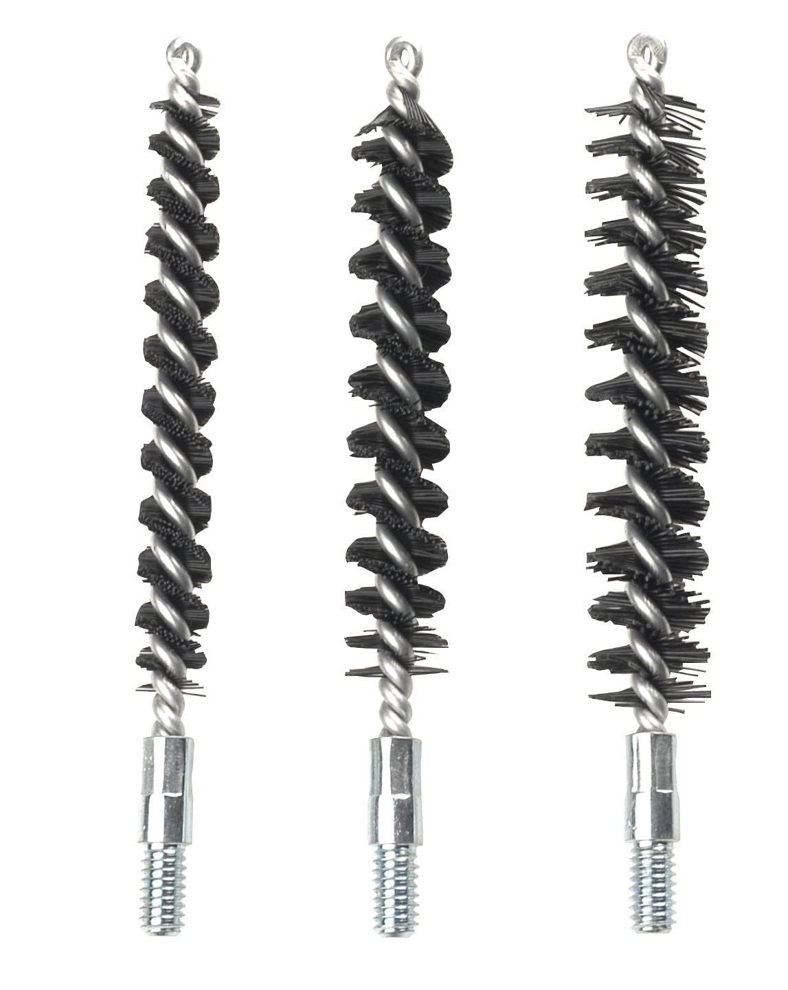 Tipton Nylon Bore Brush 13 Piece Set with Molded Hinge-top Storage Box for Gun Cleaning and Maintenance