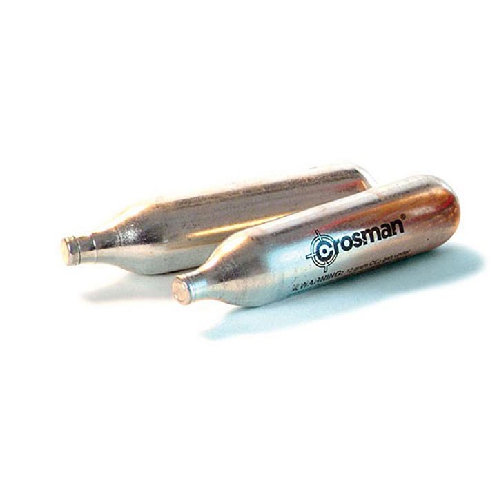 Crosman 12-Gram CO2 Powerlet Cartridges For Use With Air Rifles And Air Pistols