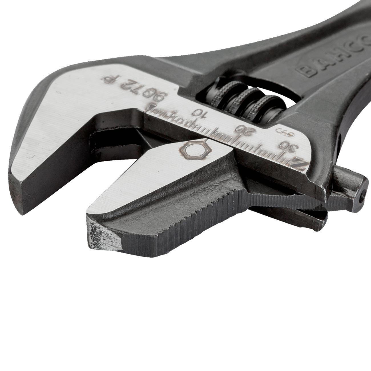 Bahco BAH9073RPUS 12″ ERGO™ Central Nut Adjustable Wrench – Rubber Handle, Reversible Jaw