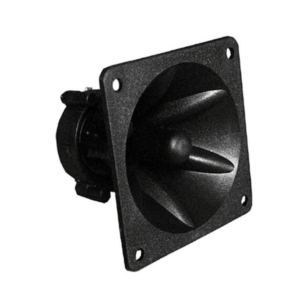 Nippon NTX1004PZ 3.25" Square Flush Mount Piezo Super Horn Tweeter – 4–8 Ohm, Black