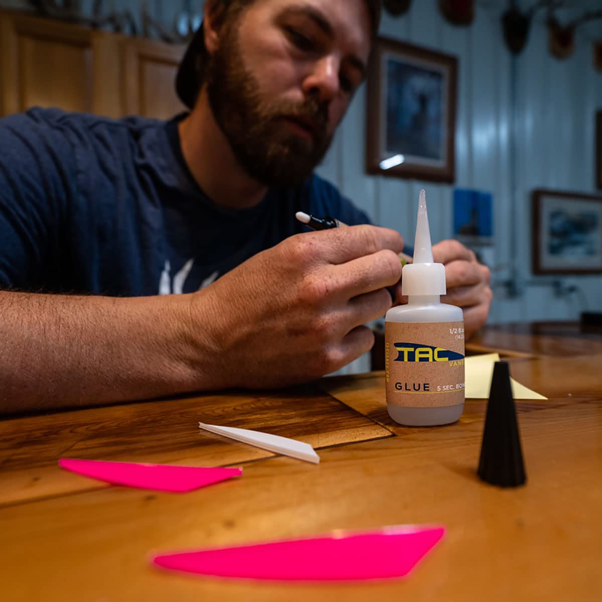 TAC Vanes TAC Fletching Glue, for Use with All, 1 Fl. Ounce Bottle