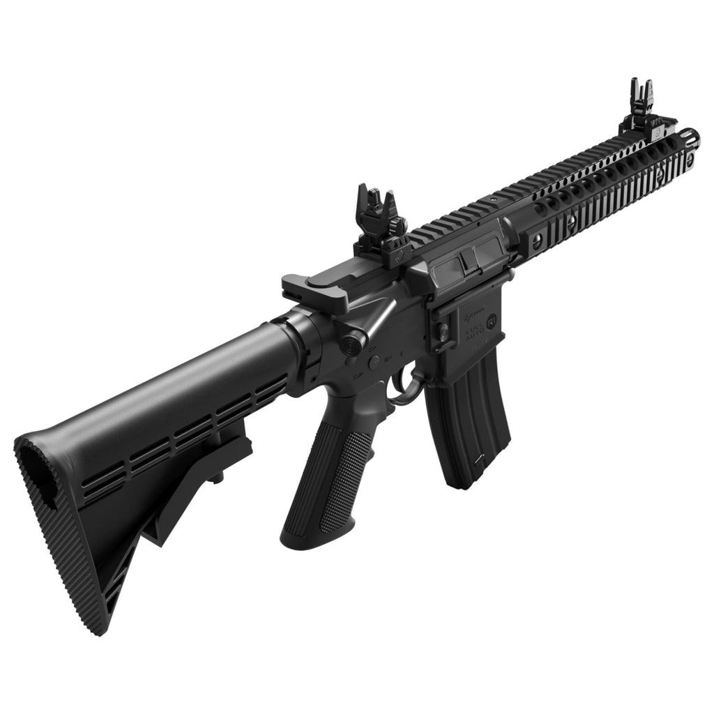 Crosman CFAR1B Full Auto R1 CO2-Powered BB Air Rifle, Black