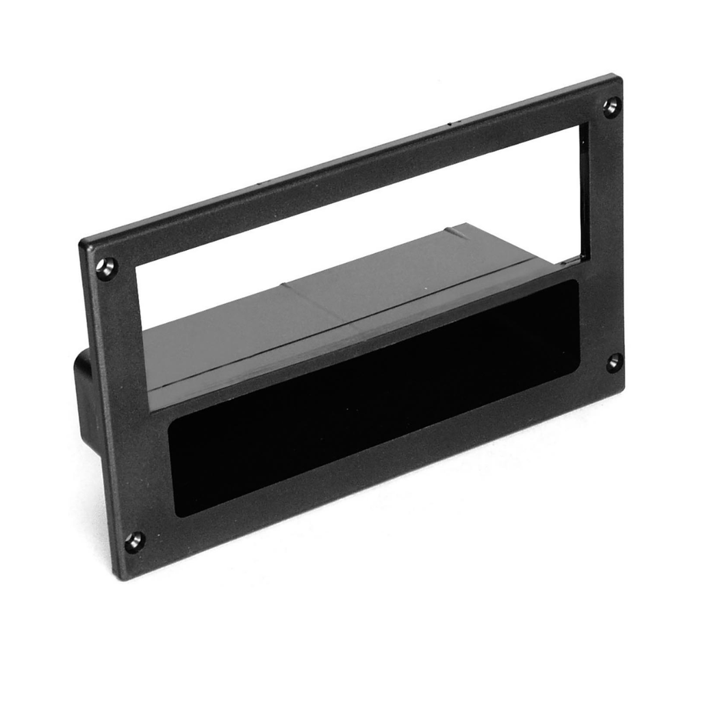 American International FMK504P Dash Installation Kit for 1987–1993 Ford Mustang – Single DIN w/ Pocket (Satin Black)