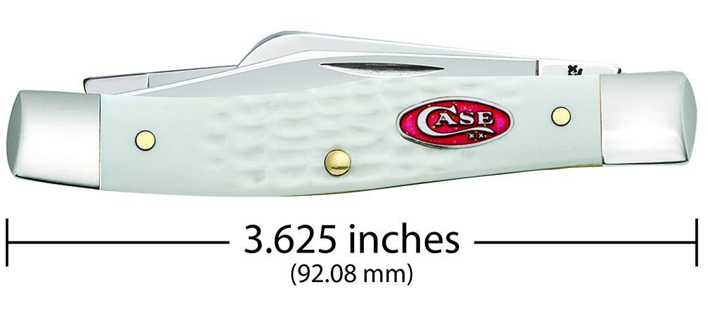 W. R. Case & Sons SparXX Medium Stockman Pocket Knife CASE60184 – 3-Blade Tru-Sharp Stainless Steel Folding EDC Knife