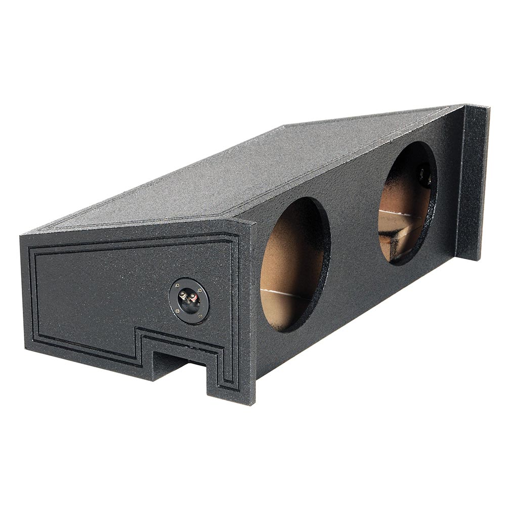 Q Power QBJEEP10 DF Dual 10-Inch Custom Speaker Box for Jeep Wrangler CJ5/CJ7