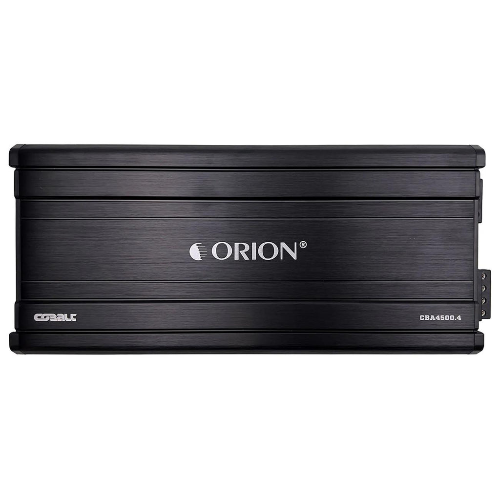 Orion Cobalt Series CBA4500.4 High Efficiency 4-Channel Class A/B Amplifier for Car Audio Stereo - 4500W High Output, 2/4 Ohm Stable, Adjustable Low/High Pass, Bass Boost, MOSFET Power Supply