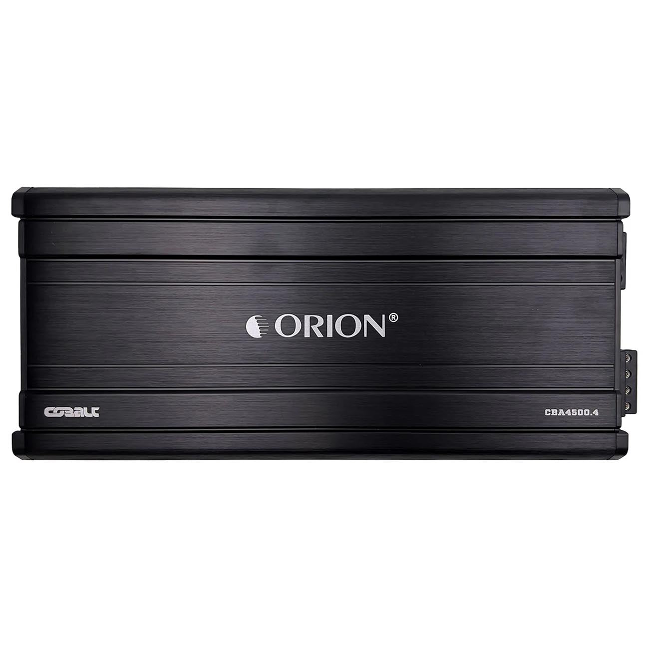Orion Cobalt Series CBA4500.4 High Efficiency 4-Channel Class A/B Amplifier for Car Audio Stereo - 4500W High Output, 2/4 Ohm Stable, Adjustable Low/High Pass, Bass Boost, MOSFET Power Supply
