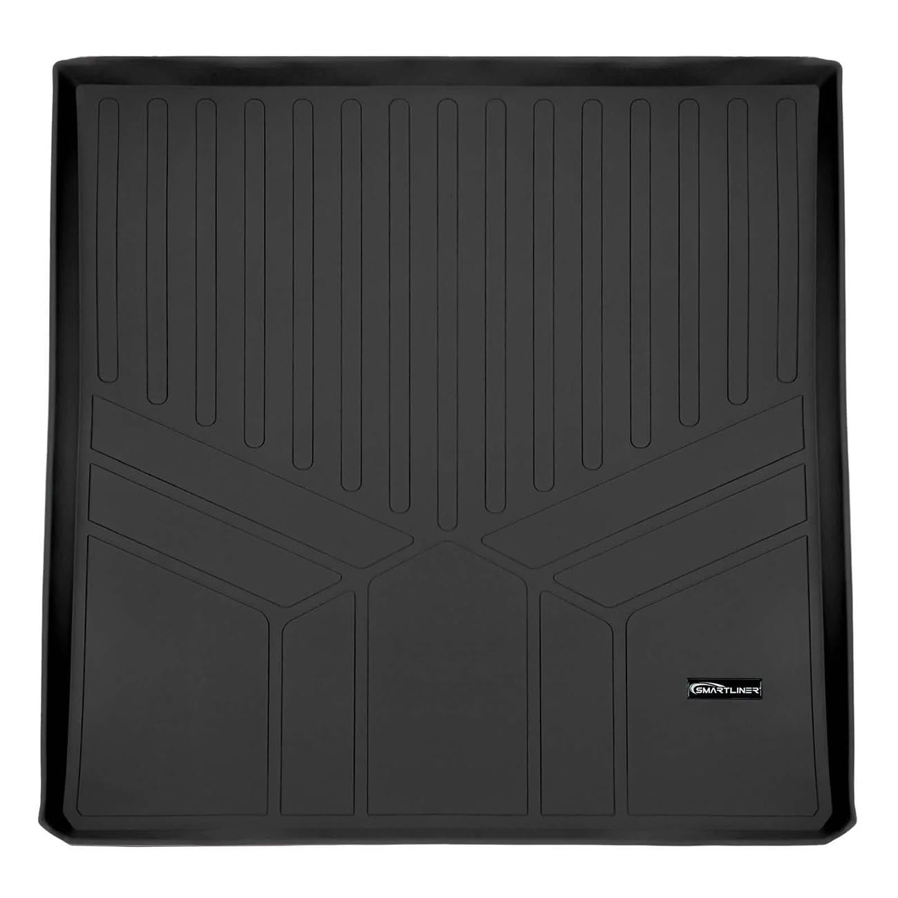 SMARTLINER SD0181 All-Weather Cargo Liner Behind 2nd Row for 2008-2020 Dodge Grand Caravan & 2008-2016 Chrysler Town & Country – Black