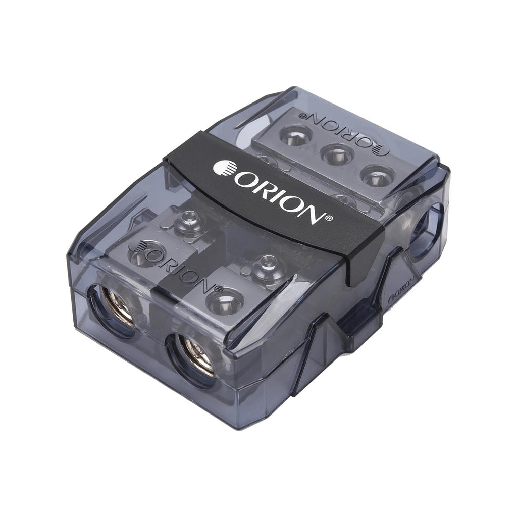 Orion XTR OWFHM30204 Power Distribution Block, Three 0/2 Gauge Input for Two 2/4 Gauge Output, Dual Mini ANL Fuse Holder for Car Audio Amplifier | Auto Parts, Automotive, Marine (100A Fuses Included)