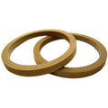 Nippon RING15R 15″ MDF Speaker Rings – 3/4″ Extension, Pair, High-Density Car Audio Installation Rings