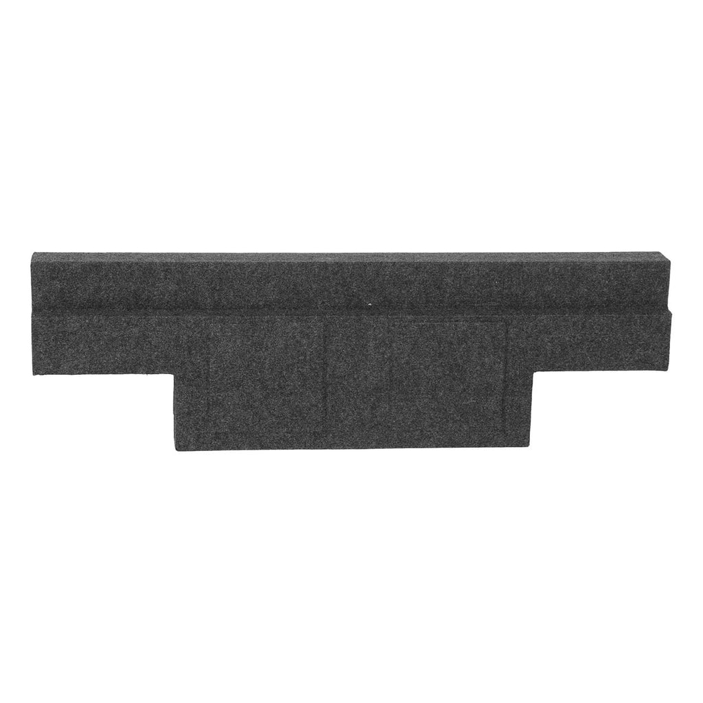 QPower BQGMC102004 Dual 10″ Sealed Empty Woofer Enclosure – Under‑Seat Sub Box for 2004–2006 GMC & Chevy Crew Cab Trucks