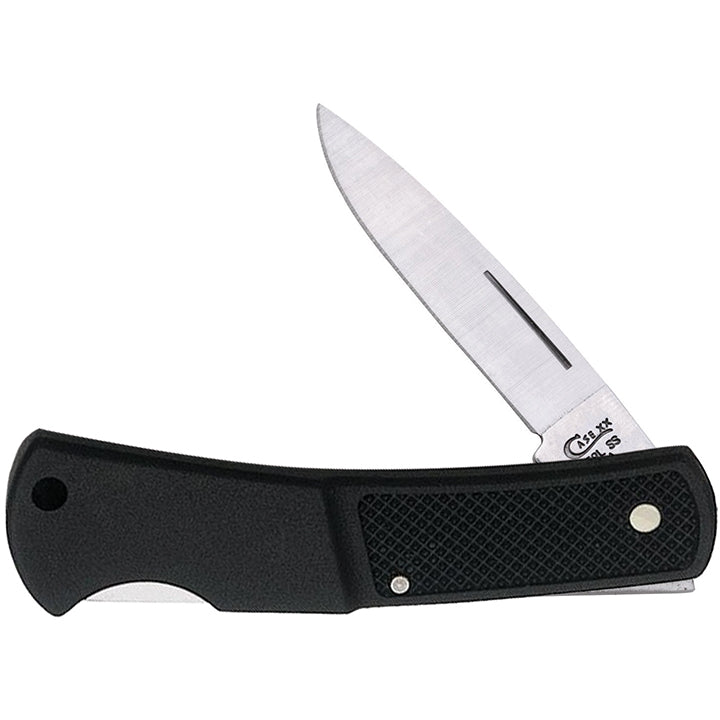 Case WR XX Pocket Knife Caliber Small Lockback Item #156 - (Lt 1225 L SS) - Length Closed: 3 Inches