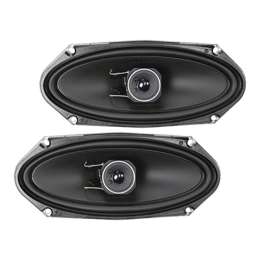 Pioneer A-Series TS-A4103 4” x 10” 2-Way Speakers (Pair) – 120W Max, Balanced Sound + Smooth Treble, Enhanced Bass, Great Stock Replacement