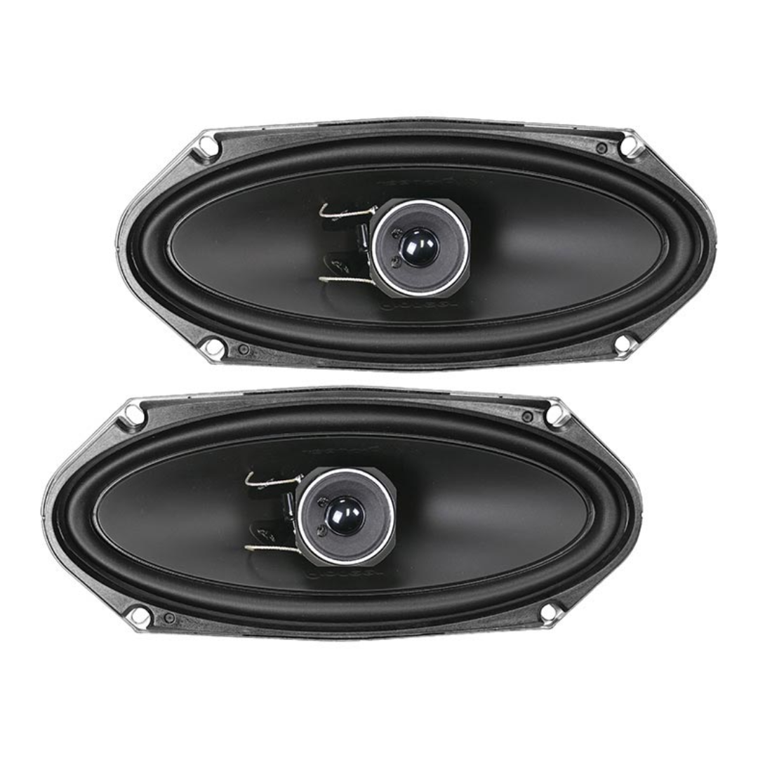 Pioneer A-Series TS-A4103 4” x 10” 2-Way Speakers (Pair) – 120W Max, Balanced Sound + Smooth Treble, Enhanced Bass, Great Stock Replacement